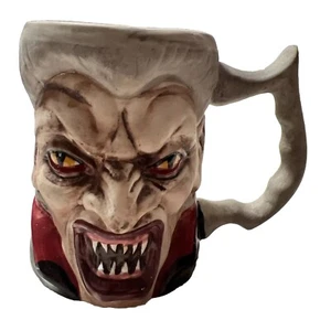 Sawely Dracula Vampire 3D Mug Made in Romania - Great for Halloween! Vintage - Picture 1 of 11