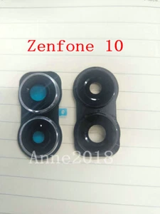 Lente de vidrio para cámara trasera Asus Zenfone 10 + piezas de repuesto de marco - Imagen 1 de 4