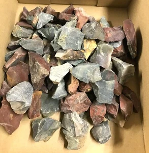 PIEDRA DE FANTASÍA DE SANGRE ~ 1,8 KILOS ~ ASTILLAS DE ROCA ÁSPERA DE 1-3 CM ~ LAPIDARIA ~ CAÍDA - Imagen 1 de 3