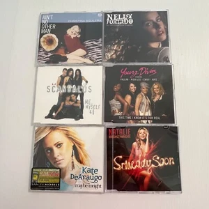 Lote a granel de 6 estuches delgados para mujer Pop, Rock, R&B CD - Imagen 1 de 3