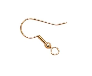 Ohrringe Amerikanische Häkeln 19 MM Golden 6 Stück - Imagen 1 de 1