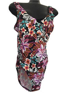 NEW Jantzen Women One-Piece Bikini  Swimwear Size 14 - Picture 1 of 5