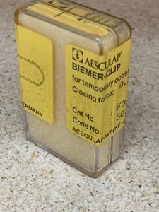 Aesculap Biemer-Clip Cat # FD 561 Aneurysmen Clip #12912 - Picture 1 of 4