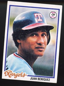 1978 Topps #238 Juan Beniquez Excellent