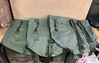 Genuine Us Army Duffel Bag With Straps Green Nylon Super Ex Cond  3