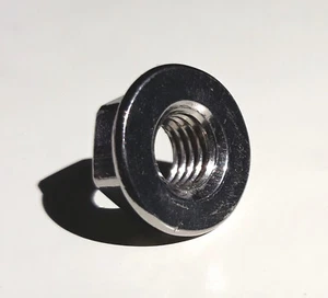 Sechskantmutter mit Flansch ohne Sperrverzahnung DIN6923  A2 INOX Flanschmuttern - Bild 1 von 2