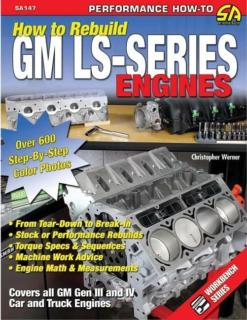 How to Rebuild GM LS-Series Engines book~ Generation III, IV ~ BRAND NEW! - Image 1 of 1