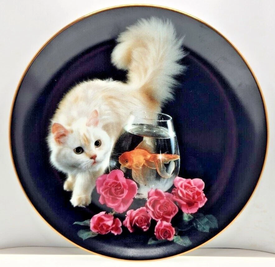 Danbury Mint "Coming Up Roses" 1993 Collection Collector Plates * Signed - Image 1 of 1