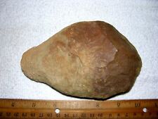 Hand axe early man paleolithic acheulean chopper blade tool Africa 6 inch X2
