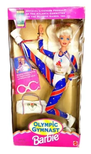Vintage 1996 Olympic Gymnast Barbie 12" Doll 90s Mattel Collectible NIP SEALED - Picture 1 of 3