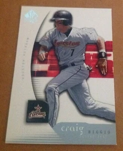 CRAIG BIGGIO 2005 UD SP AUTHENTIC Card #24 NM-MT Condition - Picture 1 of 2