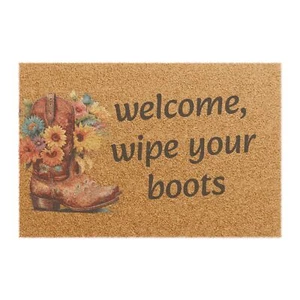 Durable Coir Doormat: Stylish Outdoor Entryway Solution - Picture 1 of 5
