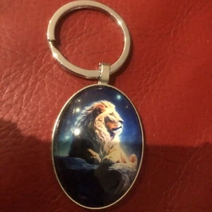 Schlüsselanhänger Löwe Perfektes Geschenk Tier Anhänger, - Bild 1 von 2