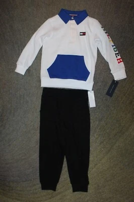 Tommy Hilfiger Toddler Boys 2 Piece Outfit (Shirt & Pants)- Size 3T - NWT - Image 1 of 4