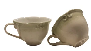 Lenox Colore Verde (2) Tassen 3" EUC Kaffee Tee Tassen 2003-2004. - Bild 1 von 8