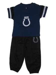 NFL Indianapolis Colts Infant Outfit Size 12 18 24 Months Boys Nylon Sweatsuit - Picture 1 of 1