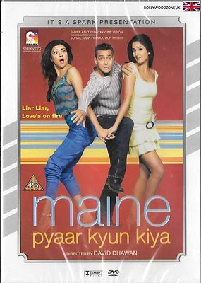 MAINE PYAAR KYUN KIYA - SALMAN KHAN - KATRINA KAIEF - BRAND NEW BOLLYWOOD DVD - image 1 of 2