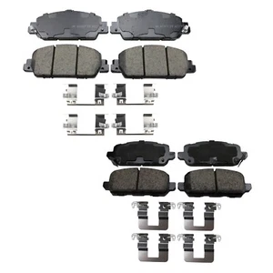 Akebono ProACT Front and Rear Ceramic Brake Pad Set Kit for Honda HR-V 2016-2019 - Picture 1 of 1