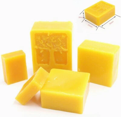 Beeswax Blocks - Naturally Fragrant Beeswax Versatile Bees Wax Bulk S / M / L - Image 1 of 4