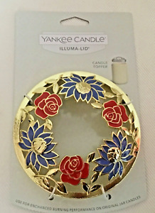 Yankee Candle ~ ILLUMA LID TOPPER - Daydream Florals ~ #1735665 ~ NWT