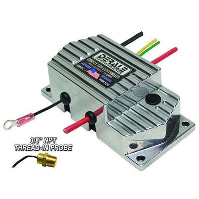 Derale 16779 High Amperage Adjustable Single Electric Fan Control 3/8" NPT Probe - Image 1 of 3