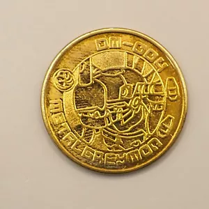 MetalGreymon Digimon Adventure Coin Medal Banpresto Anime Japan V559 - Bild 1 von 3