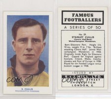 1939 R & J Hill Nyasa Famous Footballers Tobacco Stanley Cullis #29