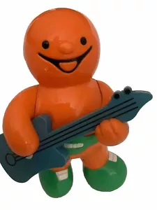 Vintage Orange Jelly Baby Guitar Player Money Box Bertie Bassetts Large Figure. - Picture 1 of 4