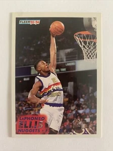 1993-94 Fleer Denver Nuggets Basketball Card #51 LaPhonso Ellis - Picture 1 of 3