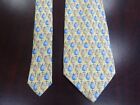 Men’s Burberry Pear Print Silk Tie Made In USA