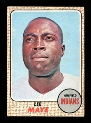 1968 TOPPS OPC O PEE CHEE BASEBALL #94 LEE MAYE VG-EX CLEVLELND INDIANS CARD - Image 1 of 2