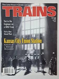 April 1999 TRAINS Magazin Züge Eisenbahn - Bild 1 von 4