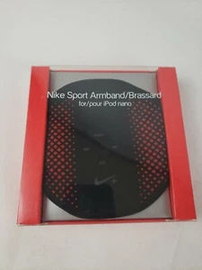 NIKE Sport ArmBand for iPod nano - Style AC1198 - Color Red/Black New Old Stock - Picture 1 of 7