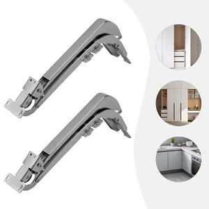 2 Stück Schranktürscharniere parallel öffnende Schranktürscharniere 180° 9kg/19,84 lbs - Bild 1 von 24