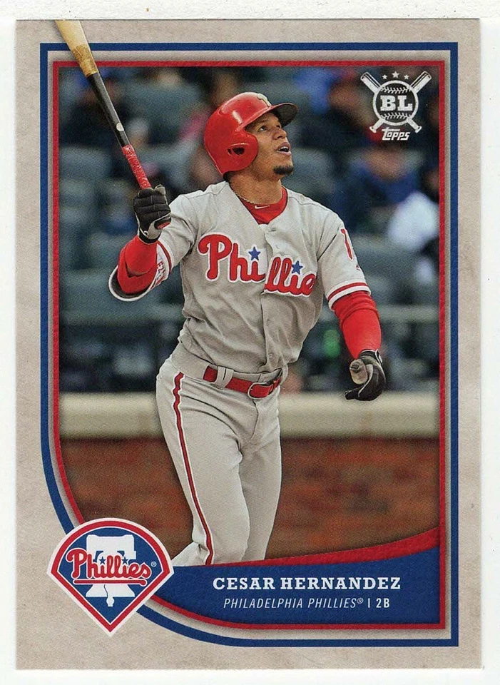 Cesar Hernandez - Philadelphia Philles - 2018 Topps Big League Baseball # 386 MT - Image 1 of 1