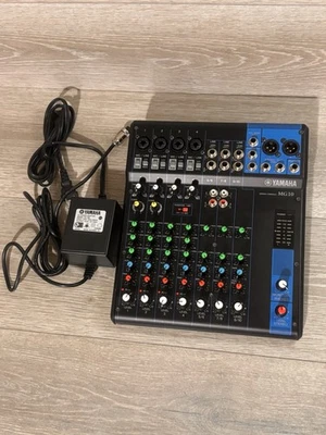 YAMAHA MG10 Audio Mixer 10-Channel Console  w/ Power Cord ==  READ DESCRIPTION - Image 1 of 4