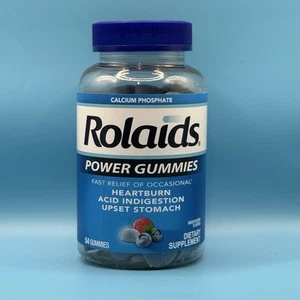 Rolaids Power Gummies, Fast Relief of Occasional Heartburn and Acid Indegestion, - Picture 1 of 3