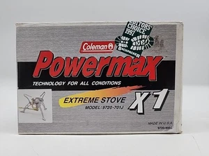 NUEVO Coleman Powermax Extreme Stove X1 - 9720-701J Senderismo Mochilero Camping - Imagen 1 de 5