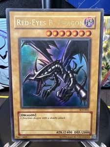 Red-Eyes B. Dragon SDJ-001 MP Ultra Rare Starter Deck Joey Vintage - Picture 1 of 18