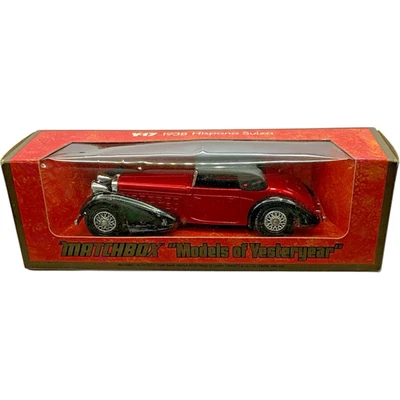 Matchbox Models Of Yesteryear Y17 1938 Hispano Suiza Diecast Car Lesney 1973 Foto 1 de 4