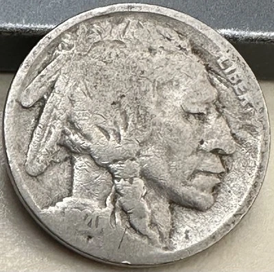 1920-S 5c Buffalo Nickel Original Condition Visible Date And Mint Mark - Image 1 of 2