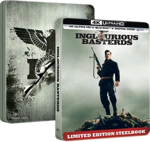 Inglourious Basterds (4K UHD/Blu-ray/Digital) - US Steelbook Edition - Picture 1 of 1