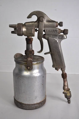 Sharpe Paint Spray Gun Model 75 with canister Cup UNTESTED - Image 1 of 4
