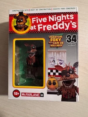 Five Nights at Freddy's Construction Set: Phantom Foxy with CAM 08 Hallway   NIB - Image 1 of 4