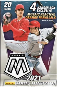 Scatola Appendiabiti Mosaico Baseball Panini 2021 - Strappo + Spedizione - Foto 1 di 1