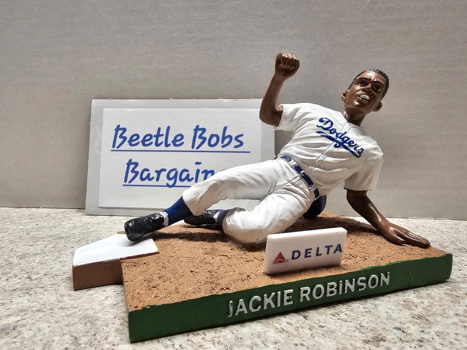 Jackie Robinson Los Angeles Dodgers Atlanta Braves MLB 2022 SGA REPAIRED READ  - Image 1 of 4