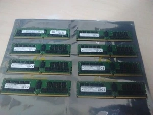 Zestaw (8 ) Micron/SKhynix 32GB PC4-2933Y V ECC REG MTA36AF4G72PZ HMA84GR7CJR4N - Zdjęcie 1 z 1