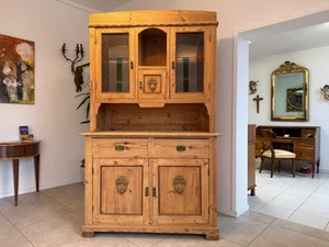 Originale Jugendstil Küchenbuffet Küchenschrank Küchenkredenz G2301 - Bild 1 von 16