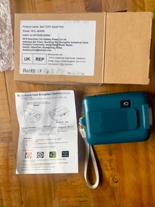 ADP05 Fuente de Alimentación Makita 14.4v 18v Adaptador de Batería Luz de Trabajo USB Cargador de Teléfono - Imagen 1 de 5