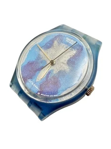 1991 Blue Artist Swatch Watch - Picture 1 of 6